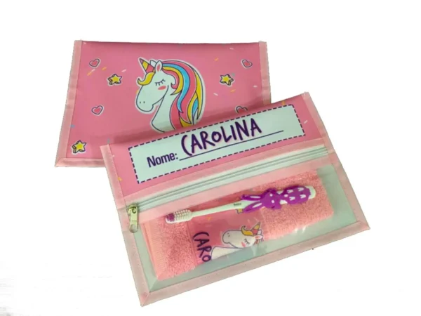 Kit Higiene Bucal Infantil Completo + Necesserie Personalizados - Image 6